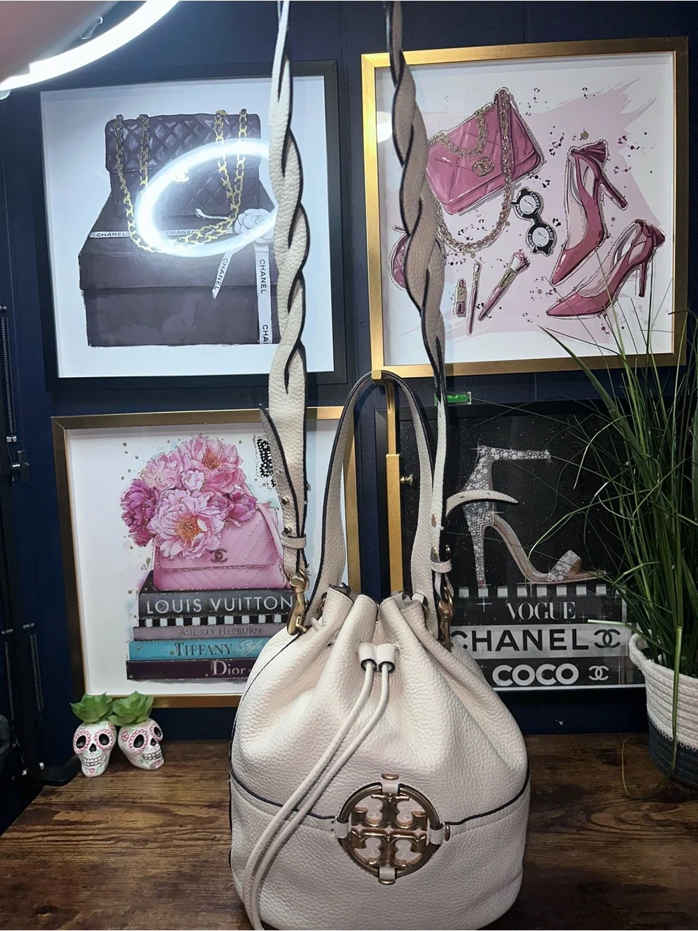 TORY BURCH Miller Bucket Bag